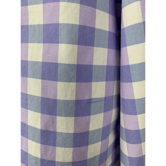 Made Cam Newton Shirt Mens Large Non Iron Modern Fit Button Up Plaid - Picture 4 of 5